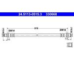 ATE Bremsschlauch 24.5113-0515.3 ATE Bremsschlauch 24.5113-0515.3