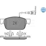 Bremsbelagsatz Vw P. T5 03- Mit Sensor 025 246 2318/W Bremsbelagsatz Vw P. T5 03- Mit Sensor 025 246 2318/W