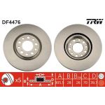Bremsscheibe Alfa S. 159 05- 1.9Jtd/Giulietta 10- 2.0Jtd DF4476 Bremsscheibe Alfa S. 159 05- 1.9Jtd/Giulietta 10- 2.0Jtd DF4476