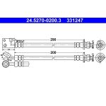 ATE Bremsschlauch 24.5270-0200.3