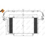 Kondensator, Klimaanlage 35908 Kondensator, Klimaanlage 35908