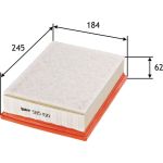 Valeo Luftfilter 585150
