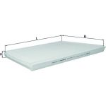 MAHLE Innenraumfilter LA 129/1, Rechtslenker, mit 4-Zonen Klimaautomatik, Partikelfilter, 334 x 189 x 25 mm – u. a. für Mercedes-Benz C-Klasse T-Modell (S203), Mercedes-Benz C-Klasse (W203), Mercedes-Benz CLK (C209) – OE Nummer 2038300218 - l MAHLE Innenraumfilter LA 129/1, Rechtslenker, mit 4-Zonen Klimaautomatik, Partikelfilter, 334 x 189 x 25 mm – u. a. für Mercedes-Benz C-Klasse T-Modell (S203), Mercedes-Benz C-Klasse (W203), Mercedes-Benz CLK (C209) – OE Nummer 2038300218 - l