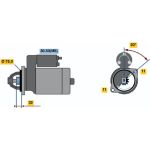 Bosch Starter 0 986 019 840 Bosch Starter 0 986 019 840