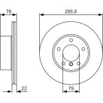 Bremsscheibe 0 986 479 R72 Bremsscheibe 0 986 479 R72