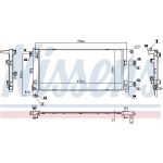 Nissens Wasserkühler PKW 606264 Nissens Wasserkühler PKW 606264