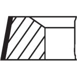 MAHLE Kolbenringsatz 001 01 N2 MAHLE Kolbenringsatz 001 01 N2
