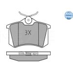 025 238 2317/W MEYLE Bremsbelagsatz VW Polo/Ibiza/Cordoba 01-09/Fabia 99-08 Mit Sensor 025 238 2317/W MEYLE Bremsbelagsatz VW Polo/Ibiza/Cordoba 01-09/Fabia 99-08 Mit Sensor
