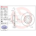 17 481 060 Bremsscheibe VA 09.C547.11 17 481 060 Bremsscheibe VA 09.C547.11