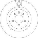 Bremsscheibe Land Rover P. Range Rover 05 DF4792S Bremsscheibe Land Rover P. Range Rover 05 DF4792S