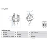 Lichtmaschine 0 986 080 430 Lichtmaschine 0 986 080 430