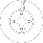 83 481 167 Bremsscheibe VA DF6793 83 481 167 Bremsscheibe VA DF6793