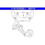 ATE Halter, Bremssattel 11.8170-0530.1 ATE Halter, Bremssattel 11.8170-0530.1