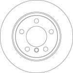 Bremsscheibe Mini T. Countryman/Paceman 10 DF6353 Bremsscheibe Mini T. Countryman/Paceman 10 DF6353