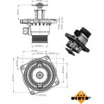 Thermostat, Kühlmittel 725005 Thermostat, Kühlmittel 725005