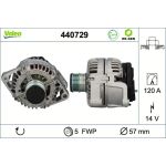 Valeo Lichtmaschine 440729 Valeo Lichtmaschine 440729