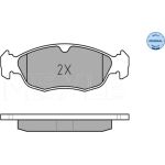 Bremsbelagsatz Peugeot S. 306 93-02 Mit Sensor 025 214 3017/W Bremsbelagsatz Peugeot S. 306 93-02 Mit Sensor 025 214 3017/W