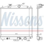 Nissens Wasserkühler PKW 67100 Nissens Wasserkühler PKW 67100