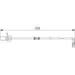 Bosch Bremsbelagverschleißsensor 1987474489 Bosch Bremsbelagverschleißsensor 1987474489