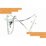 VAICO V42-0359 Fensterheber vorne links, elektrisch, mit Motor VAICO V42-0359 Fensterheber vorne links, elektrisch, mit Motor