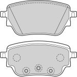 Valeo Bremsbelagsatz 302698 Valeo Bremsbelagsatz 302698