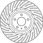 Bremsscheibe Vw S. A4/A5 07-/Q5 DF6014S Bremsscheibe Vw S. A4/A5 07-/Q5 DF6014S
