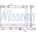 Nissens Wasserkühler PKW 646823 Nissens Wasserkühler PKW 646823