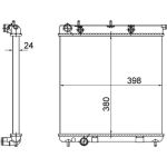 MAHLE Kühler, Motorkühlung CR 558 001S MAHLE Kühler, Motorkühlung CR 558 001S