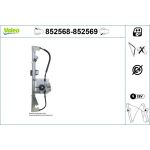 Valeo Fensterheber 852568 Valeo Fensterheber 852568