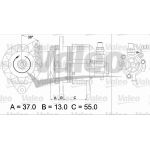 Valeo Lichtmaschine 437146 Valeo Lichtmaschine 437146