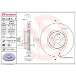 15 481 182 Bremsscheibe VA 09.C064.11