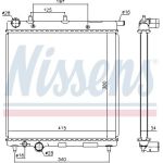 Nissens Wasserkühler PKW 61279 Nissens Wasserkühler PKW 61279