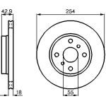 Bremsscheibe VA 0 986 478 585 Bremsscheibe VA 0 986 478 585