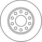 12 482 021 Bremsscheibe HA DF4211 12 482 021 Bremsscheibe HA DF4211