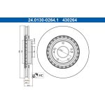 ATE Bremsscheibe 24.0130-0264.1