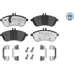 MEYLE Bremsbelagsatz Mercedes-Benz W204/W212 07 025 243 0620-1/PD MEYLE Bremsbelagsatz Mercedes-Benz W204/W212 07 025 243 0620-1/PD