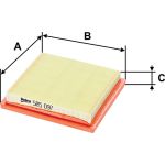 585097 Valeo Luftfilter 585097 585097 Valeo Luftfilter 585097