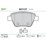 Valeo Bremsbelagsatz 601137