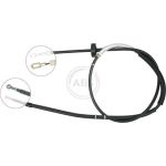 A.B.S. Handbremsseil Seilzug Festellbremse K18607 A.B.S. Handbremsseil Seilzug Festellbremse K18607