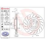 15 481 107 Bremsscheibe VA 09.B855.51 15 481 107 Bremsscheibe VA 09.B855.51