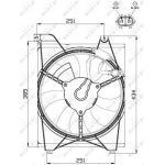 Lüfter Motorkühlung 47515 Lüfter Motorkühlung 47515