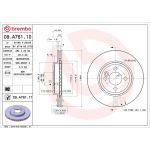 22 481 001 Bremsscheibe VA 09.A761.11 22 481 001 Bremsscheibe VA 09.A761.11