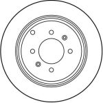 TRW Bremsscheibe DF2781 TRW Bremsscheibe DF2781