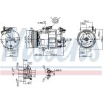 Nissens Klimakompressor PKW 89313 Nissens Klimakompressor PKW 89313