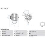Lichtmaschine 0 986 082 510
