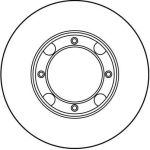 TRW Bremsscheibe DF1952