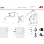 S0091 AS-PL Anlasser (Starter) S0091