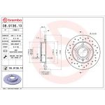 Bremsscheibe HA Xtra 08.9136.1X Bremsscheibe HA Xtra 08.9136.1X