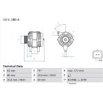 Lichtmaschine 0 986 080 660 Lichtmaschine 0 986 080 660