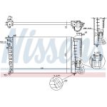 Nissens Wasserkühler PKW 61382A